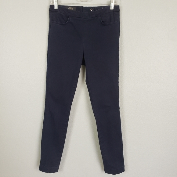 JCREW Dannie Skinny Ankle Pants Navy 4 Career Workwear Normcore Capsule Wardrobe - Picture 2 of 7